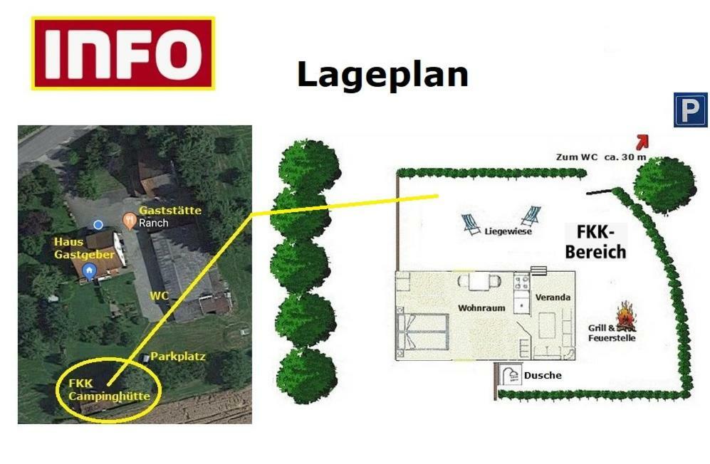 Campinghutte Mit Fkk Moglichkeit Hotel Meckenbeuren Buitenkant foto